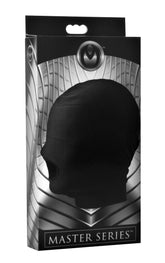 Spandex Bondage Hood with Padded Eyes and Open Mouth Design > Bondage Gear > Masks